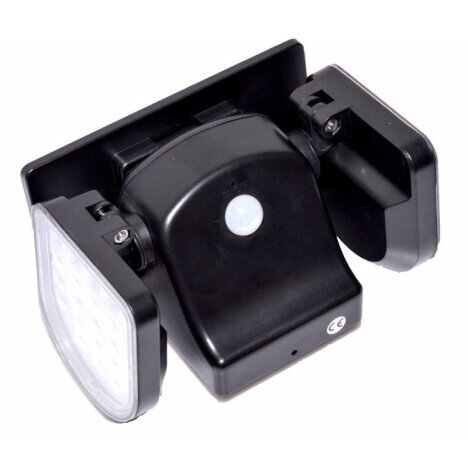 LAMPA SOLARA DUBLA 2 X 28 LED + SENZOR JC13-1